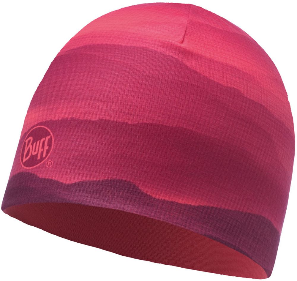 фото Шапка buff microfiber reversible hat, pink fluor