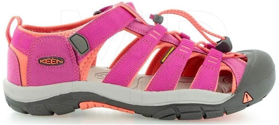 фото Сандалии keen 2020 port h2 very berry/fusion coral, р. 34