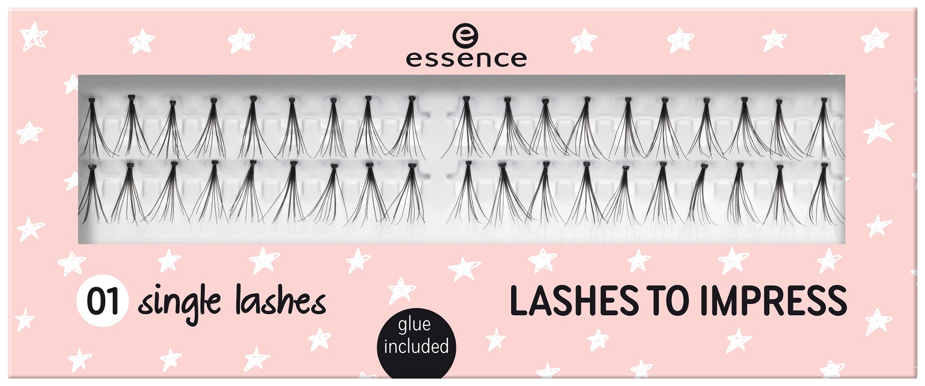 

Накладные ресницы essence Lashes To Impress 01 single lashes