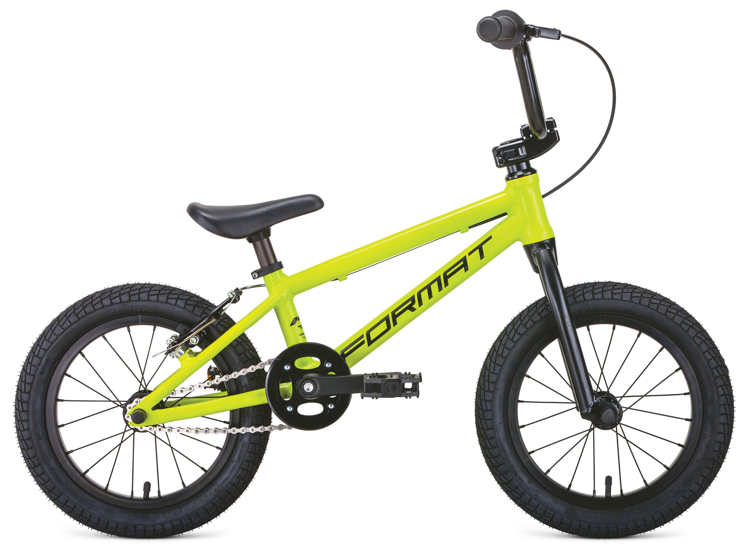 Велосипед Format Kids 14 2020 14" желтый
