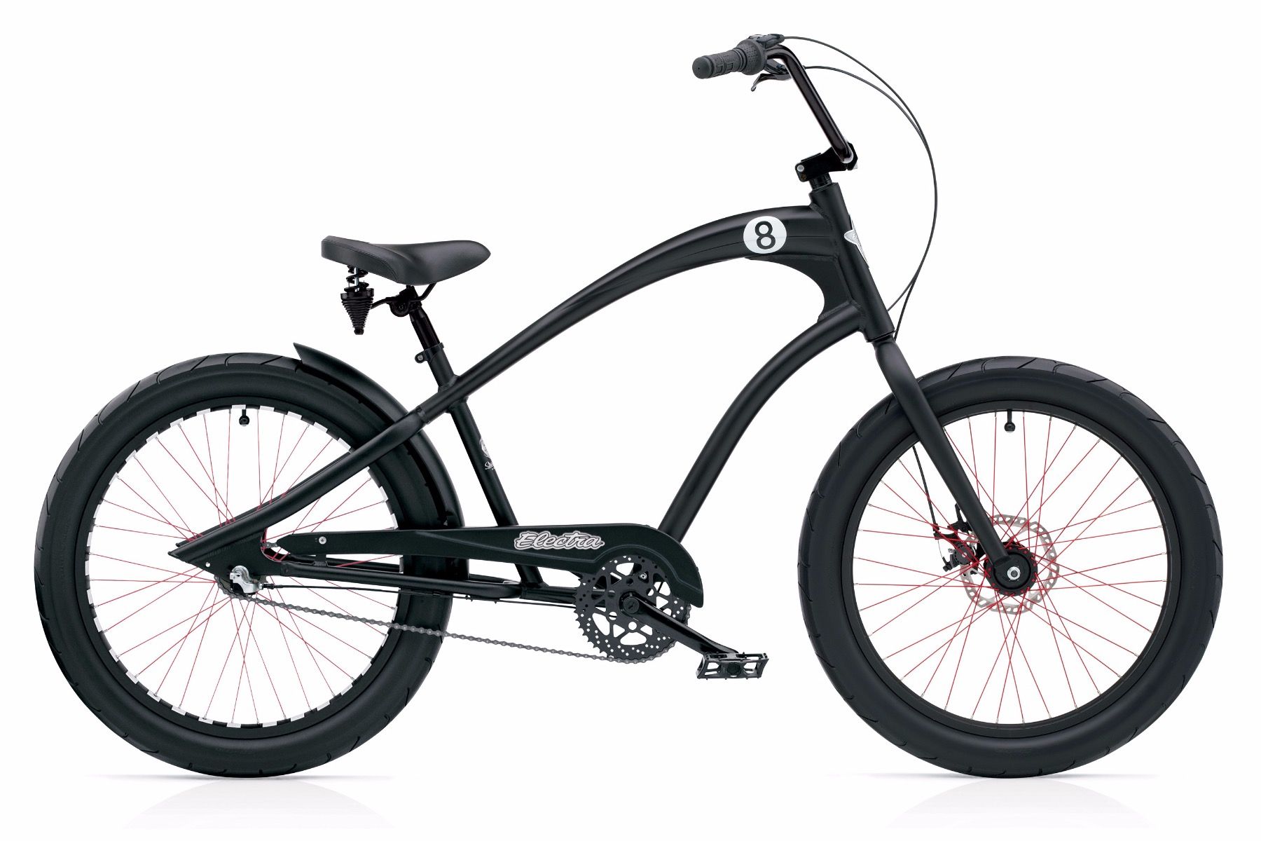 Велосипед Electra Straight 8 3i 20 2020 One Size black
