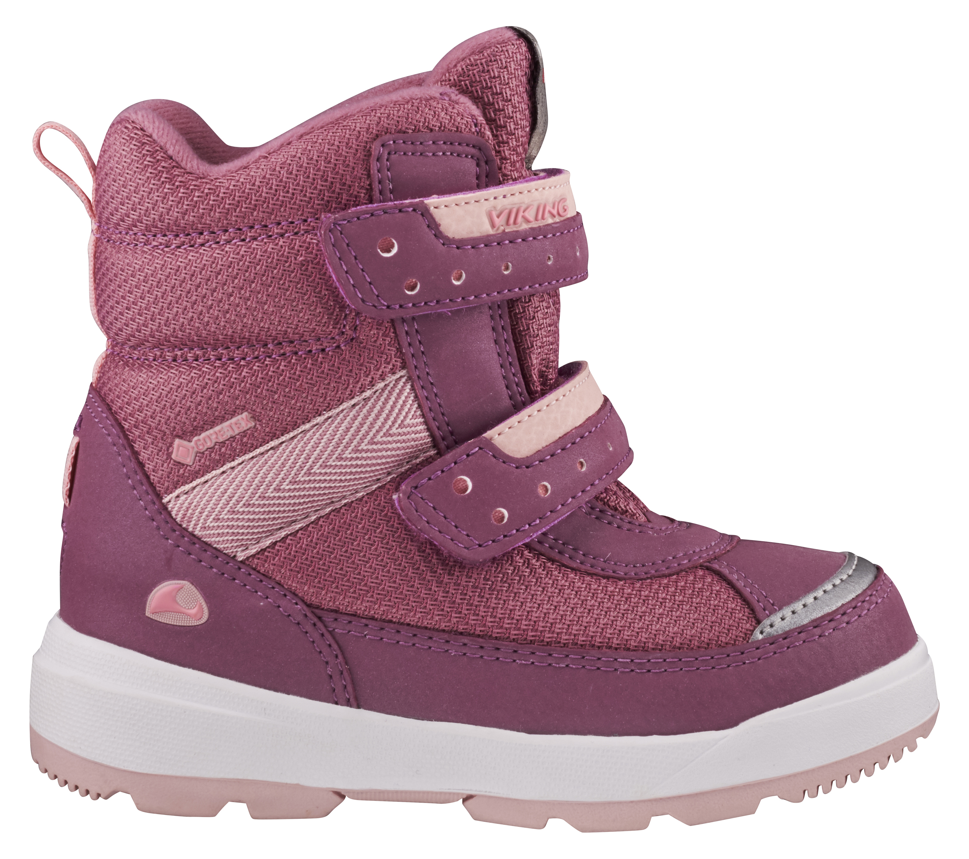 фото Ботинки viking play ii r gtx dark pink/light pink, р. 31