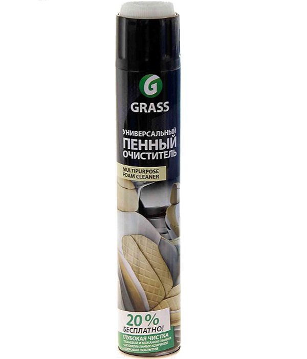 фото Очиститель универсальный grass 112117 multipurpose foam cleaner пенный 750 мл