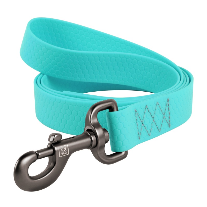 фото Поводок для собак waudog waterproof светящийся в=15 мм, l=183 см