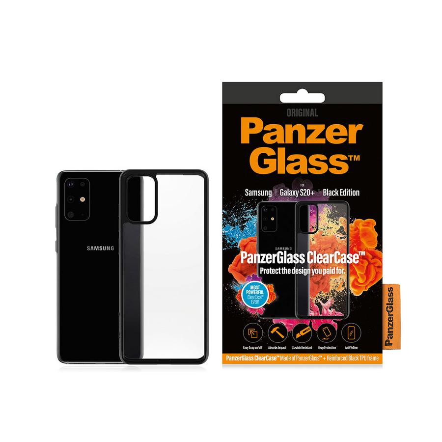 фото Чехол panzerglass clearcase для galaxy s20+ transparent