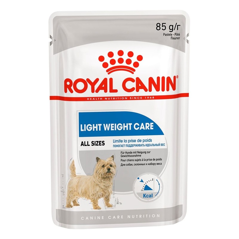 фото Влажный корм для собак royal canin light weight care паштет 85 г 12 шт