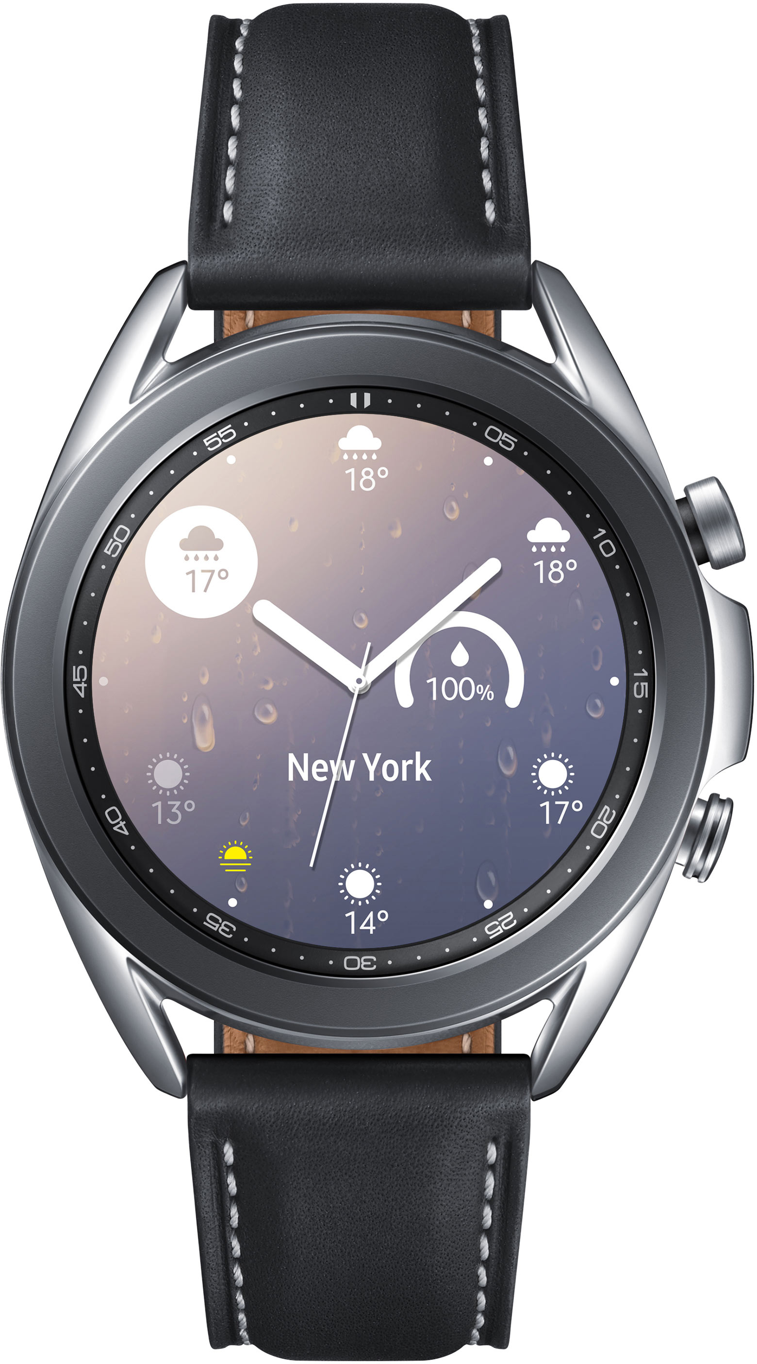 фото Смарт-часы samsung galaxy watch 3 silver/black (sm-r850nzsacis)