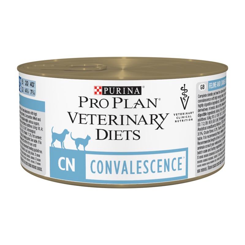 фото Консервы для собак, кошек purina pro plan veterinary diets cn convalescence 195г, 24шт