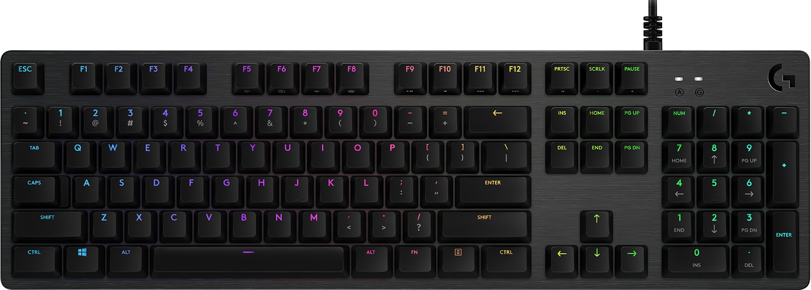 фото Игровая клавиатура logitech g512 carbon gx brown (920-009351) black