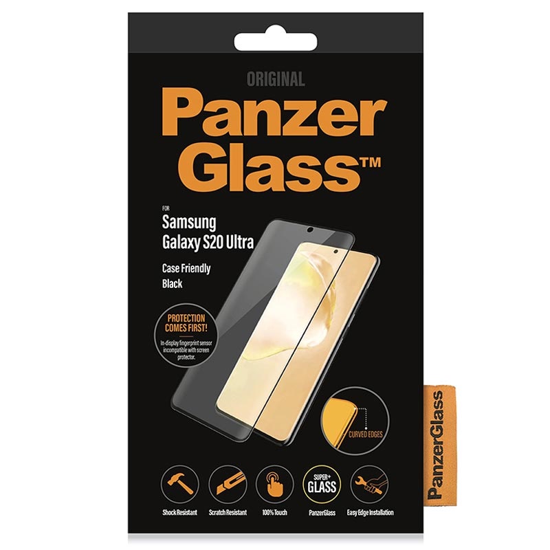 

Защитное стекло PanzerGlass BiometrikGlass для Galaxy S20 Ultra, BiometrikGlass для Galaxy S20 Ultra