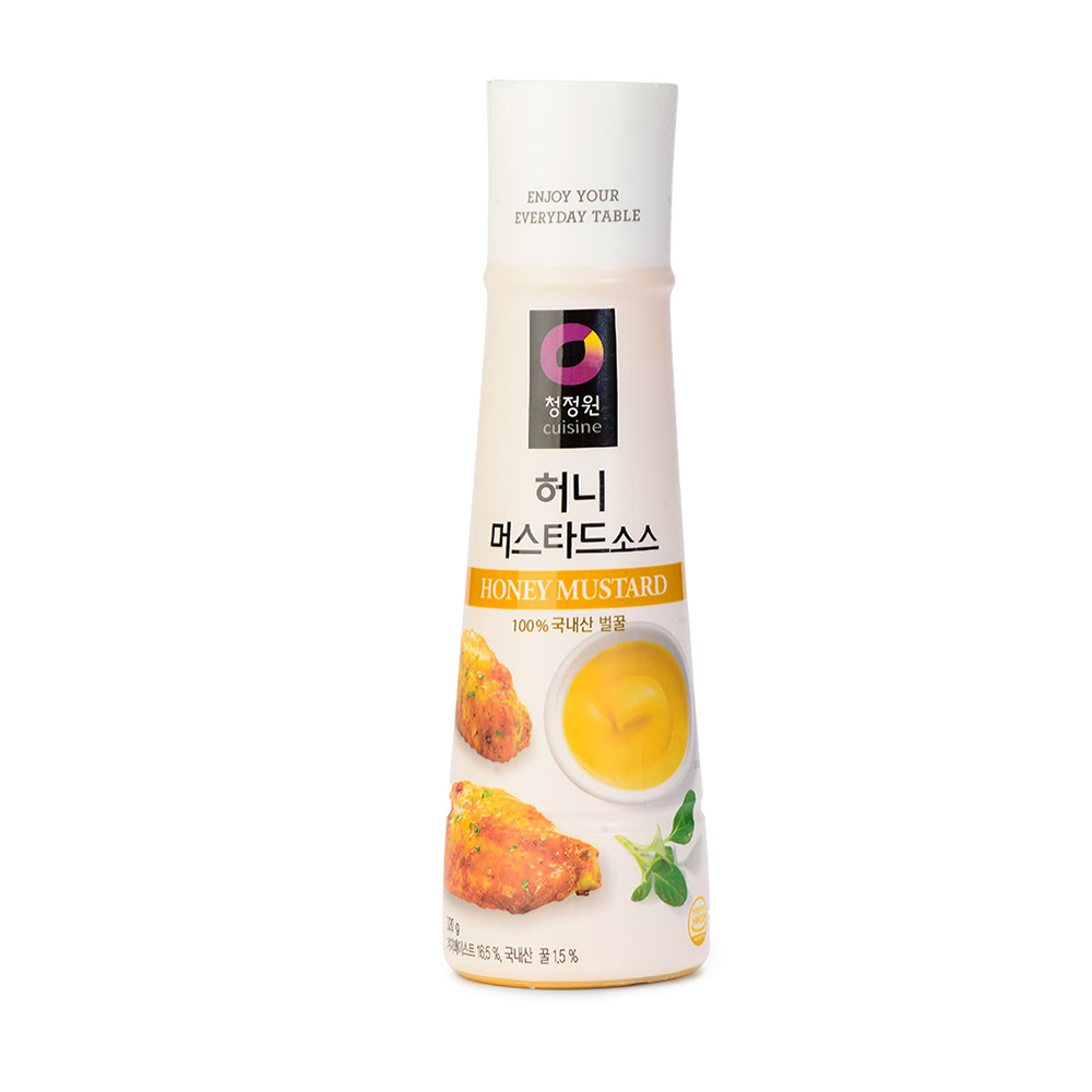 

Соус "Daesang" Горчичный с мёдом к куриным крылышкам и мясу на гриле, 320 г, Южная Корея