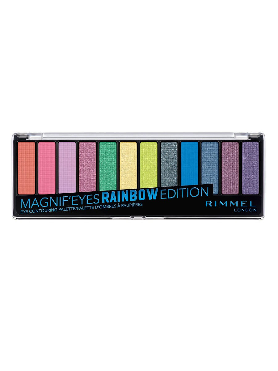 фото Палетка теней rimmel magnif rainbow тон 011