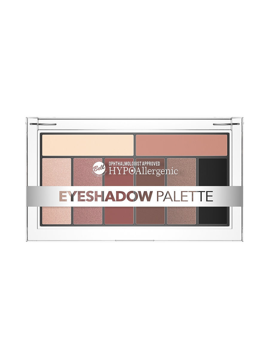 

Палитра теней для век Bell Hypo Hypoallergenic Eyeshadow Palette Тон 01
