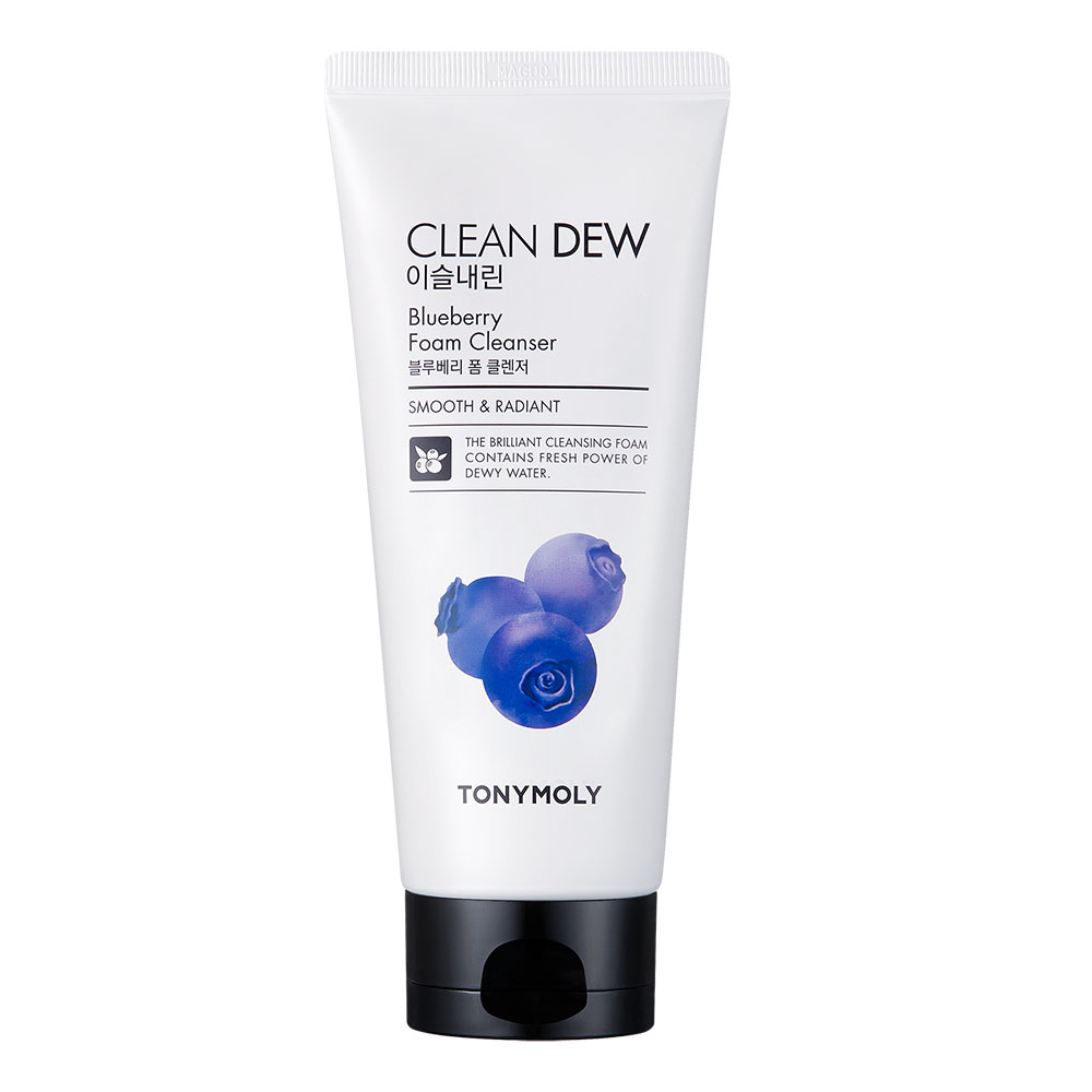 Купить Средство для умывания Tony Moly Clean Dew Blueberry Foam Cleanser 180 мл