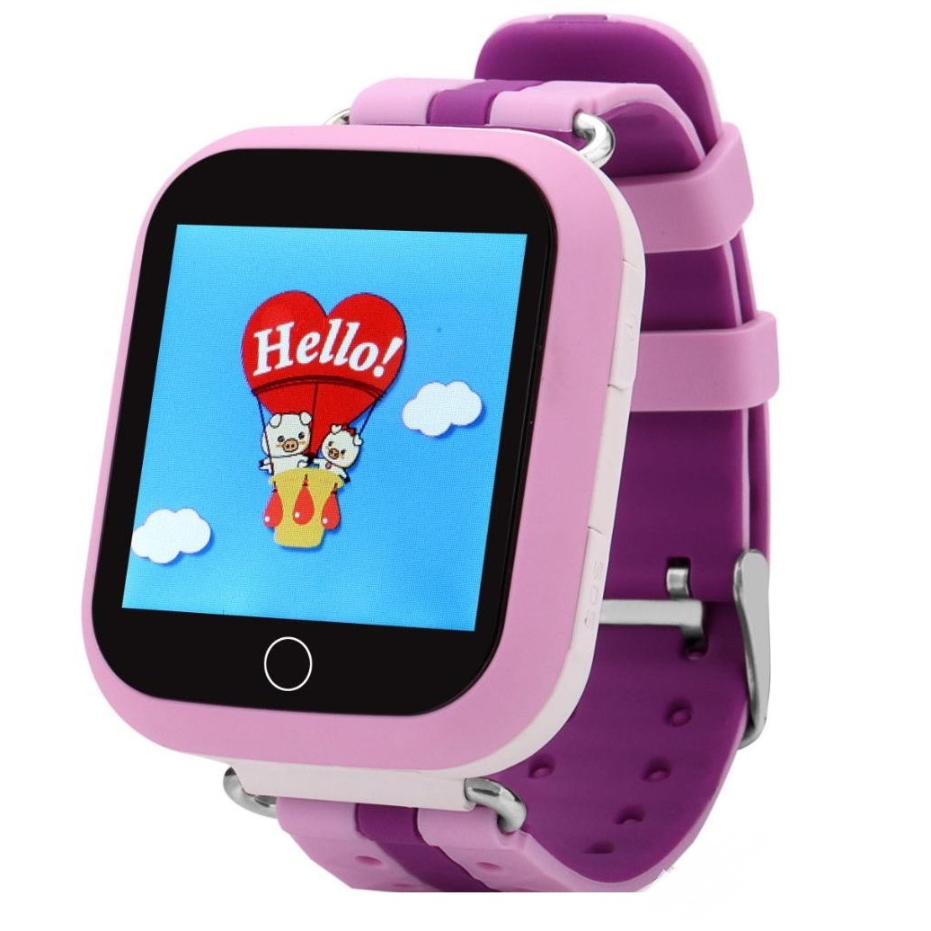 фото Детские смарт-часы smart baby watch q100 purple/purple