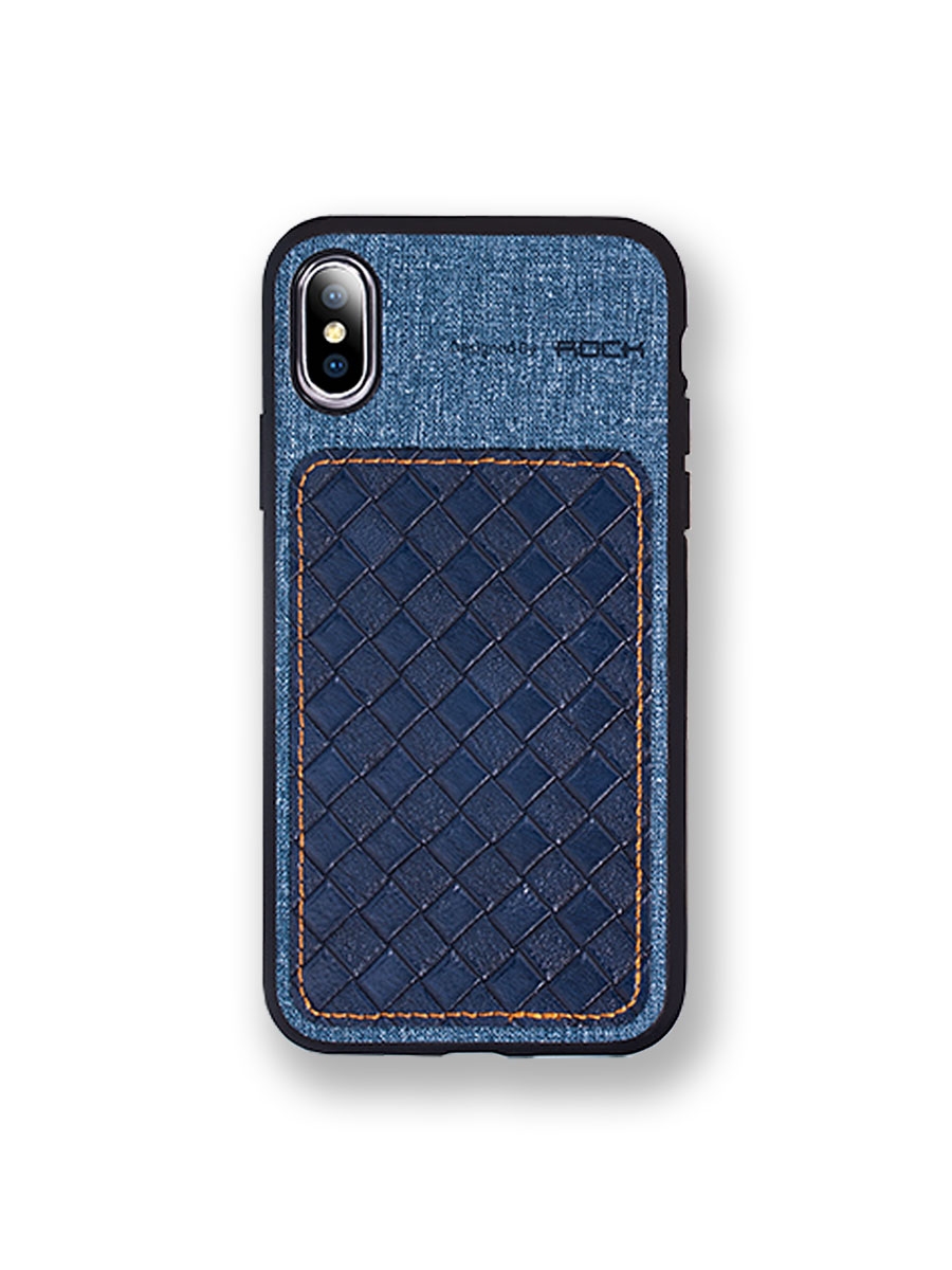 фото Чехол rock origin series для apple iphone xs max blue