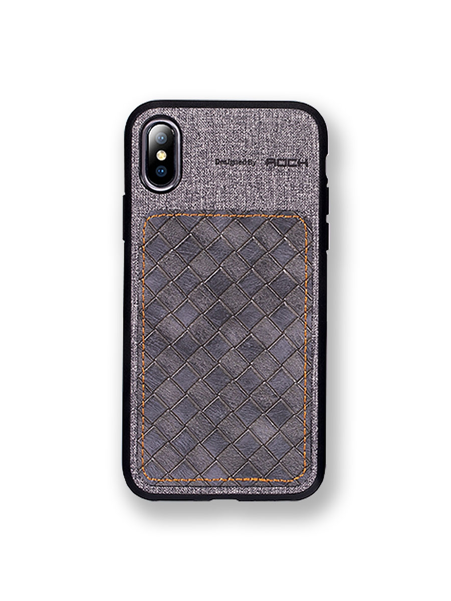 фото Чехол rock origin series для apple iphone x/xs grey