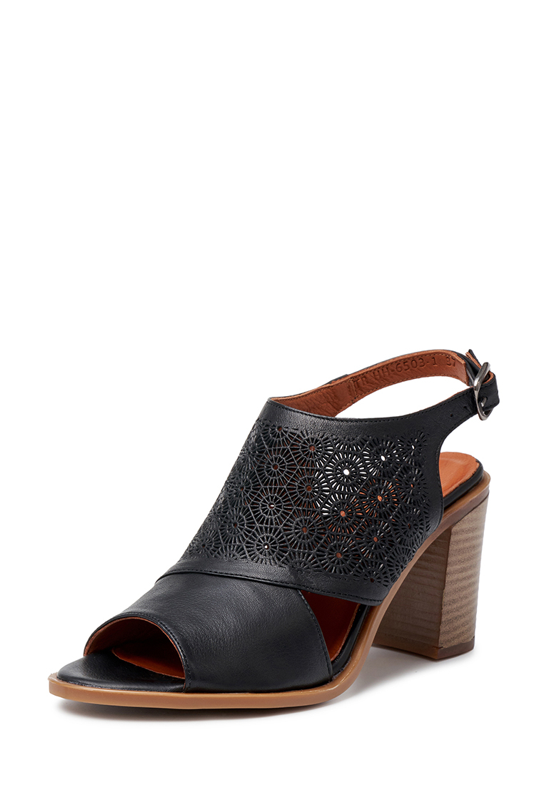 

Босоножки женские Pierre Cardin 710019425 черные 39 RU, Черный, 710019425