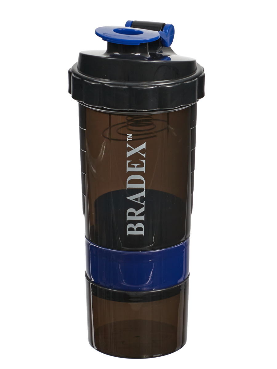 

Шейкер Bradex SF 0508 500 мл blue, Черный;синий, SF 0508