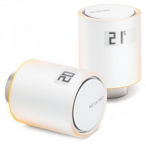 Умные радиаторные клапаны Netatmo Smart Radiator Valves (White)