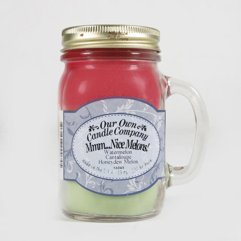 

Свеча большая в стеклянной банке Our Own Candle Company Дыня Melon Triple