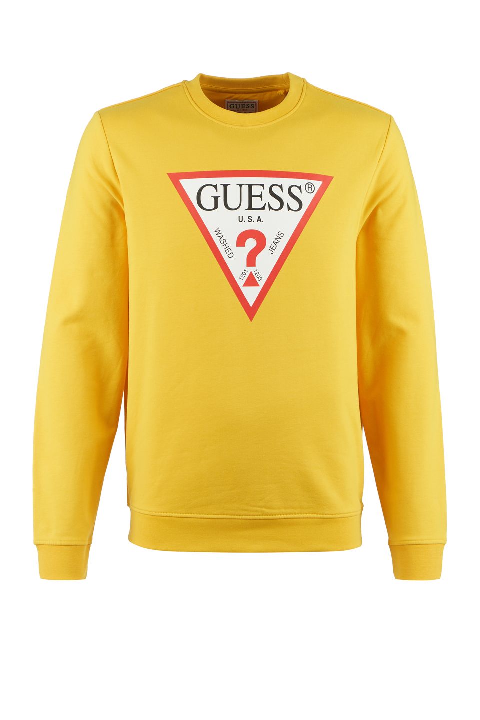 Свитшот мужской Guess M0YQ37-K7ON0 желтый S