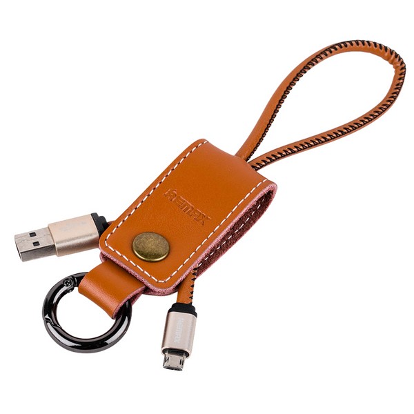 Кабель micro REMAX Western RC-034m micro-USB (0.3m) brown