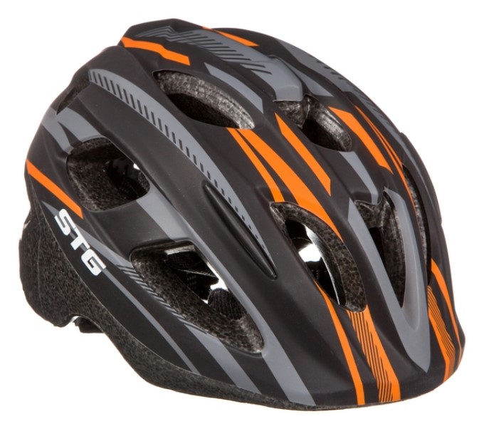 фото Велосипедный шлем stg hb3-5, черный, xs