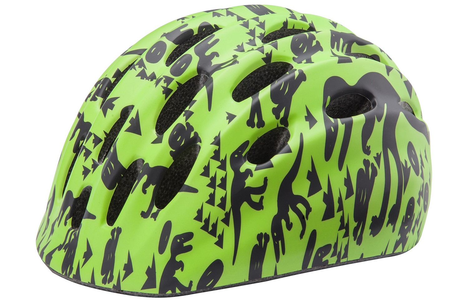Велосипедный шлем STG HB10, черно-зеленый, M