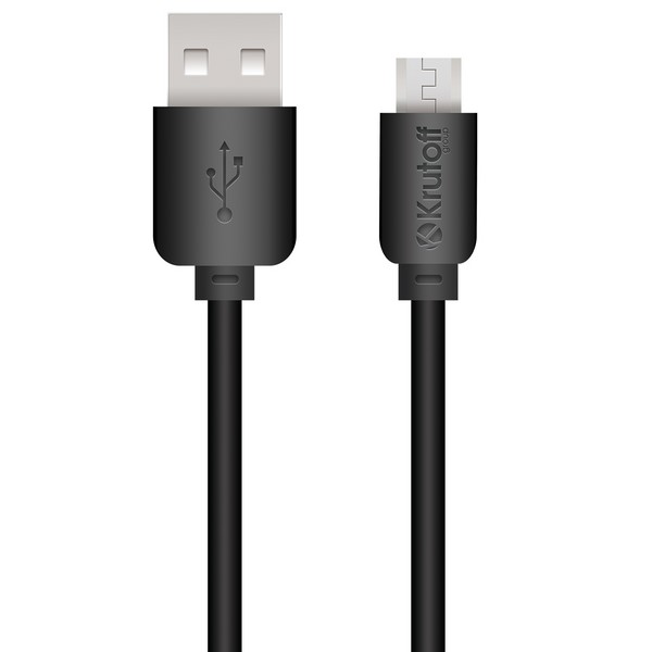 Кабель Krutoff Classic micro-USB (1m) Black