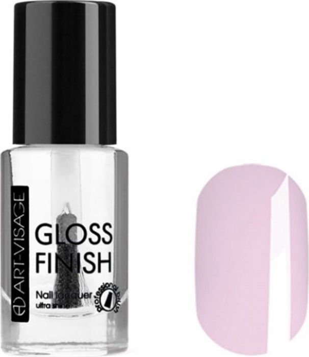 Купить Лак для ногтей ART-VISAGE GLOSS FINISH, тон 106 черничный йогурт, 8, 5 мл