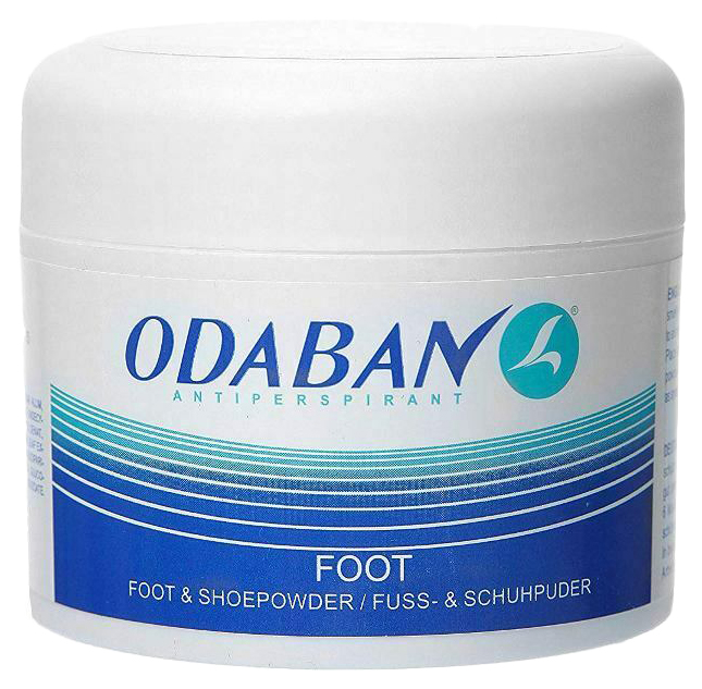 Антиперспирант присыпка для ног ODABAN 50 г dr foot интенсивный жидкий тальк для ног от потливости и неприятного запаха 75