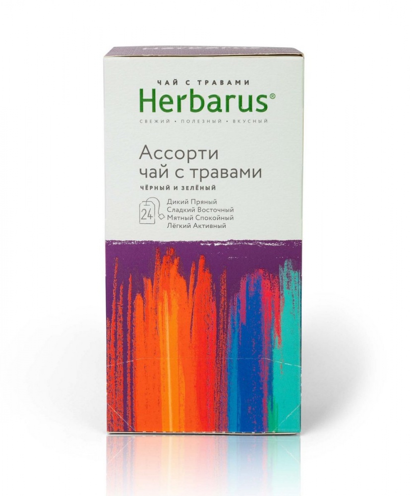

Травяной чай Herbarus ассорти 24 пакетика