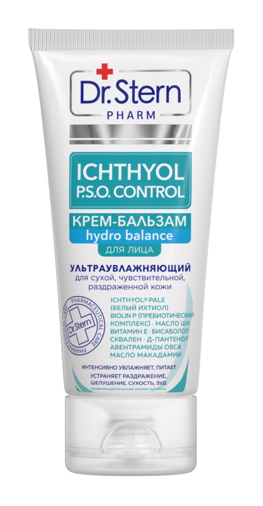 

Крем Dr.Stern для лица Ichthyol P.S.O. 50 мл