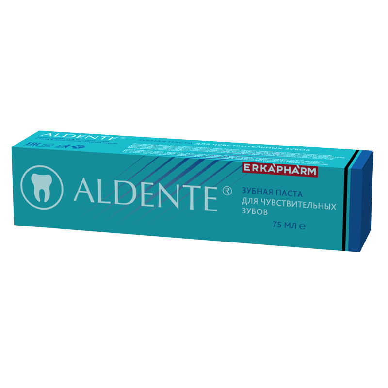 Купить Альденте зубная паста для чувствительных зубов 75мл, Две линии