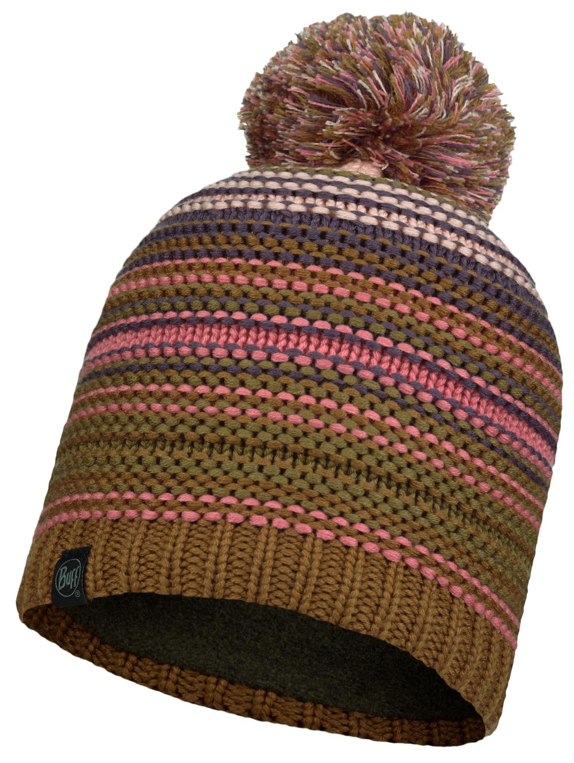 Шапка-бини унисекс Buff Knitted & Fleece Hat Neper rose, one size