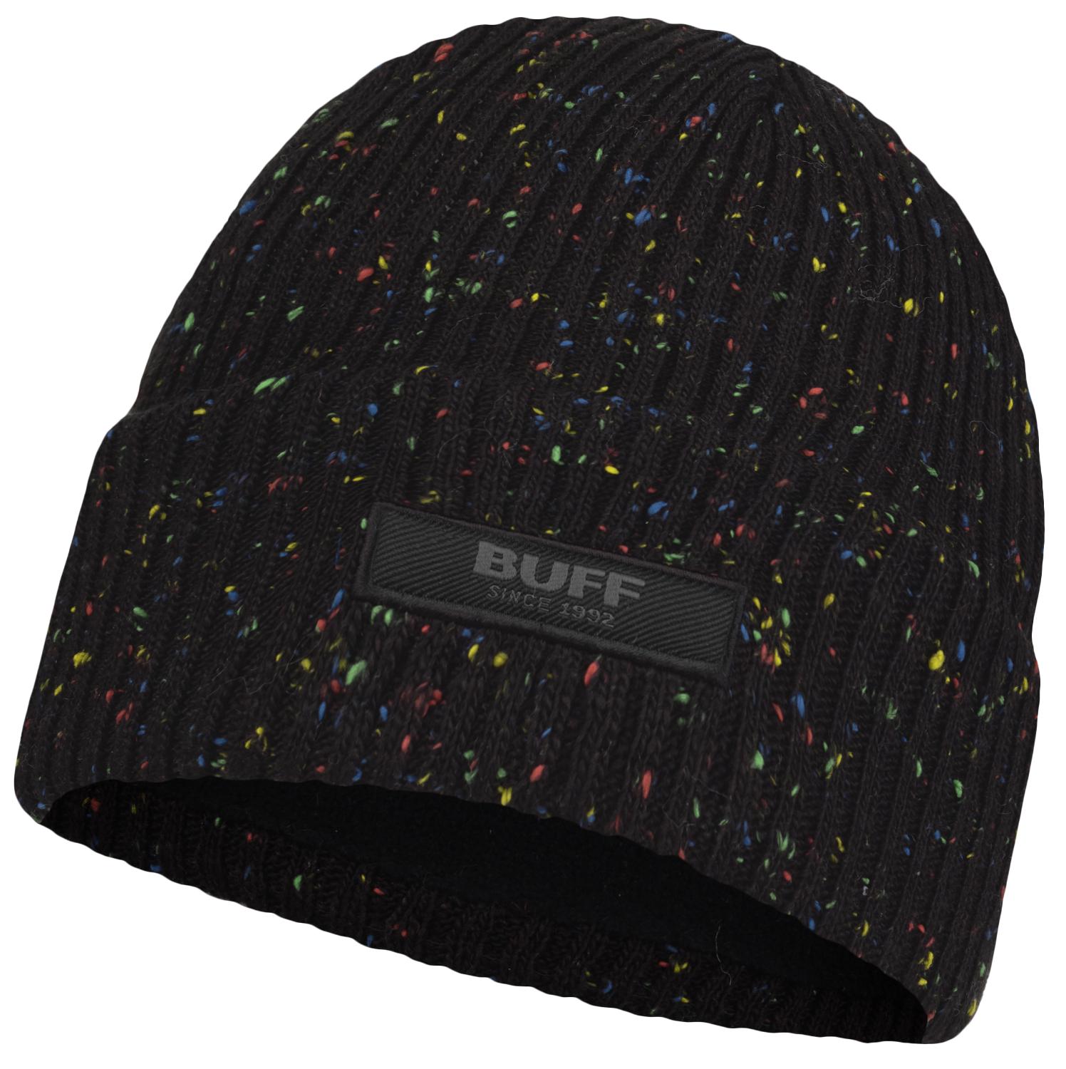 

Шапка детская Buff Jr Knitted & Fleece Hat Jorg black р.onesize, Черный, Jr Knitted & Fleece Hat Jorg