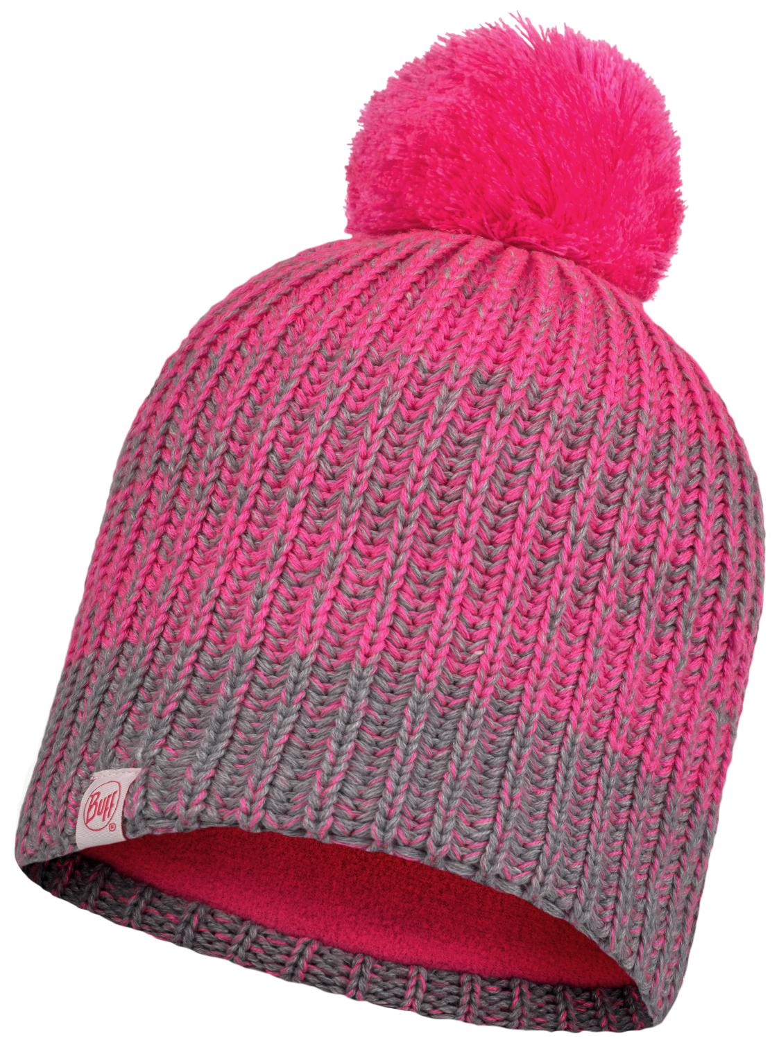 Шапка детская Buff Jr Knitted & Fleece Hat Gella pump pink р.onesize