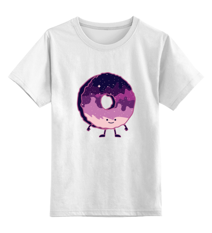 

Детская футболка Printio Космический пончик space donut цв.белый р.164, 0000000769682