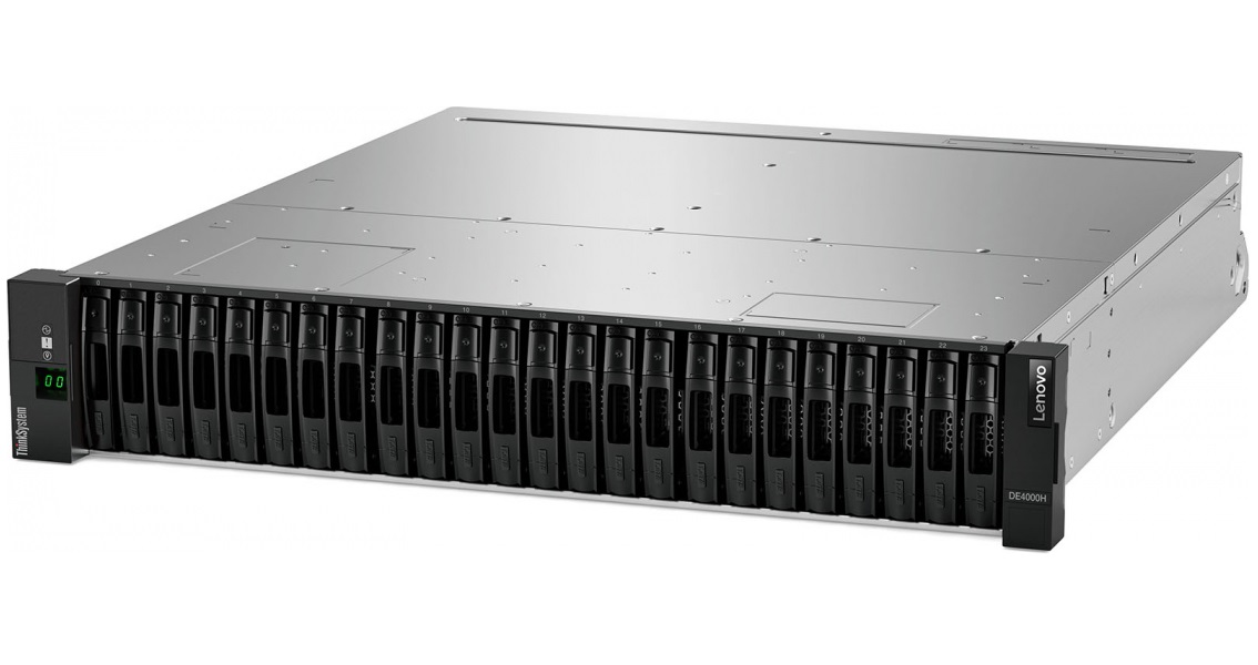 

Система хранения данных Lenovo ThinkSystem DE2000H SAS Hybrid Flash Array SFF