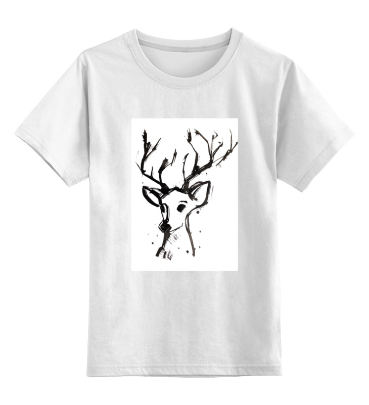 

Детская футболка Printio Dear deer цв.белый р.104, 0000000771823
