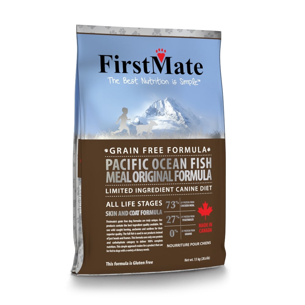 фото Firstmate pacific ocean fish meal original сухой корм для собак с рыбой 13 кг