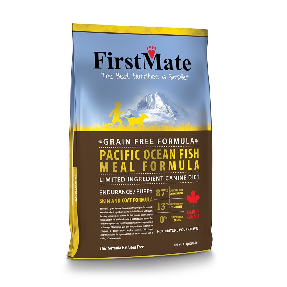 фото Firstmate pacific ocean fish meal endurance/puppy сухой корм для собак с рыбой 20 кг