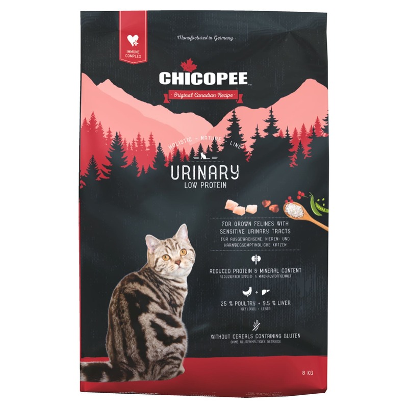 Сухой корм для кошек Chicopee HNL Cat Urinary при МКБ, 8 кг