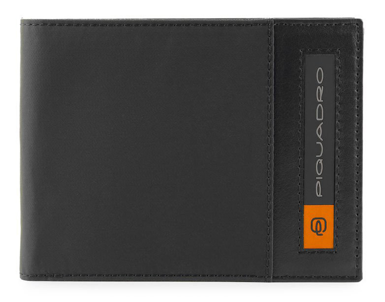 

Портмоне мужское Piquadro PU257BIO черное, Черный, PU257BIO