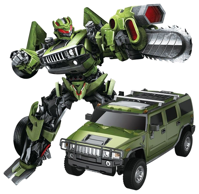 

Радиоуправляемый трансформер Hammer H2 Green 1:14 MZ-2323P