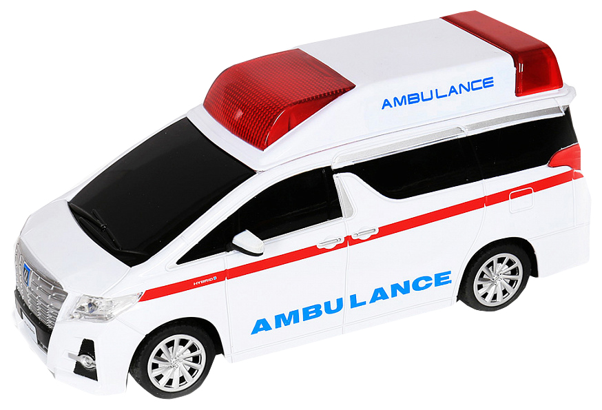 

Радиоуправляемая машина Toyota Alphard Скорая помощь с мигалками 1:24 MX25003