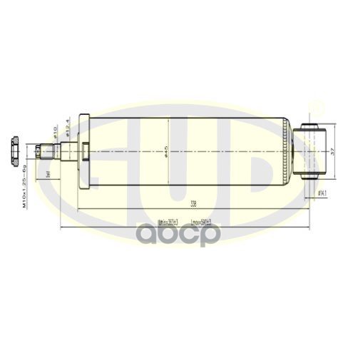 фото Амортизатор подвески g.u.d gsa354006 g.u.d.