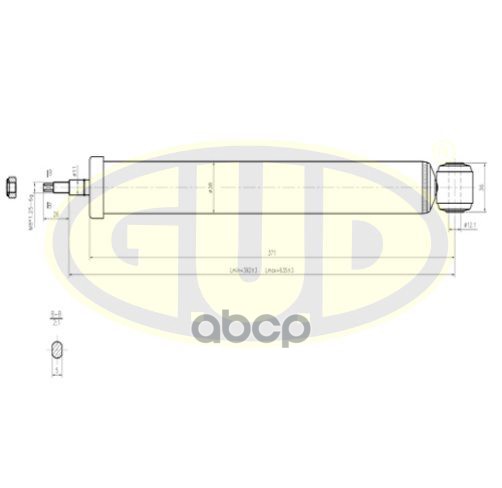 

Амортизатор подвески G.U.D GSA343290