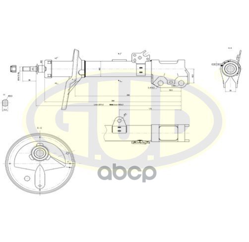 фото Амортизатор подвески g.u.d gsa335040 g.u.d.